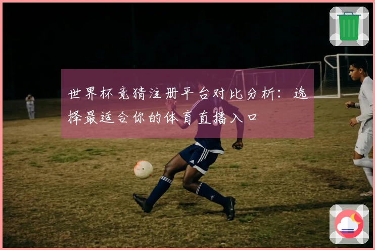 世界杯竞猜注册平台对比分析：选择最适合你的体育直播入口